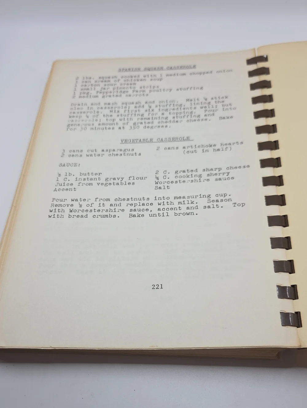 Cookbook. Southern Kitchen Restaurant 1979
